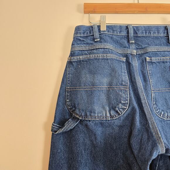 Dickies Utility Carpenter Jeans Dark Wash 32 x 32 - Picture 7 of 15